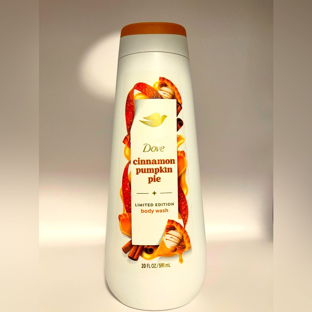 Dove Holiday Treats Body Wash- Cinnamon Pumpkin Pie Limited Edition